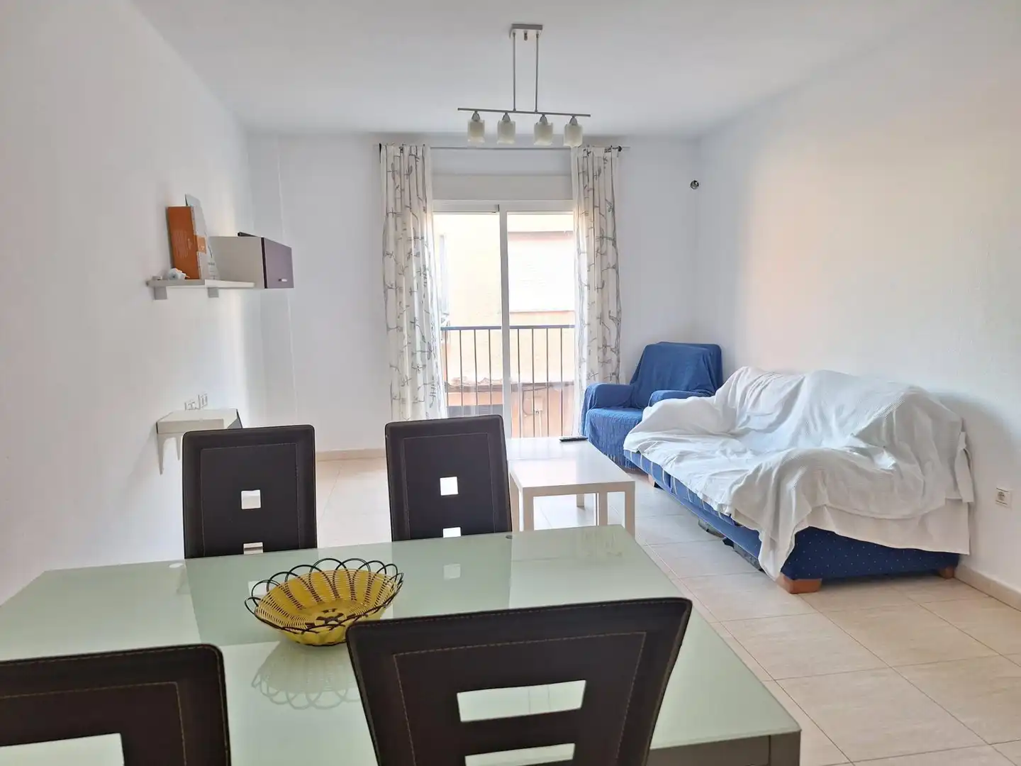 Wohnzimmer von Wohnung zur untervermieten in Murcia mit Klimaanlage, Heizung und Möbliert
