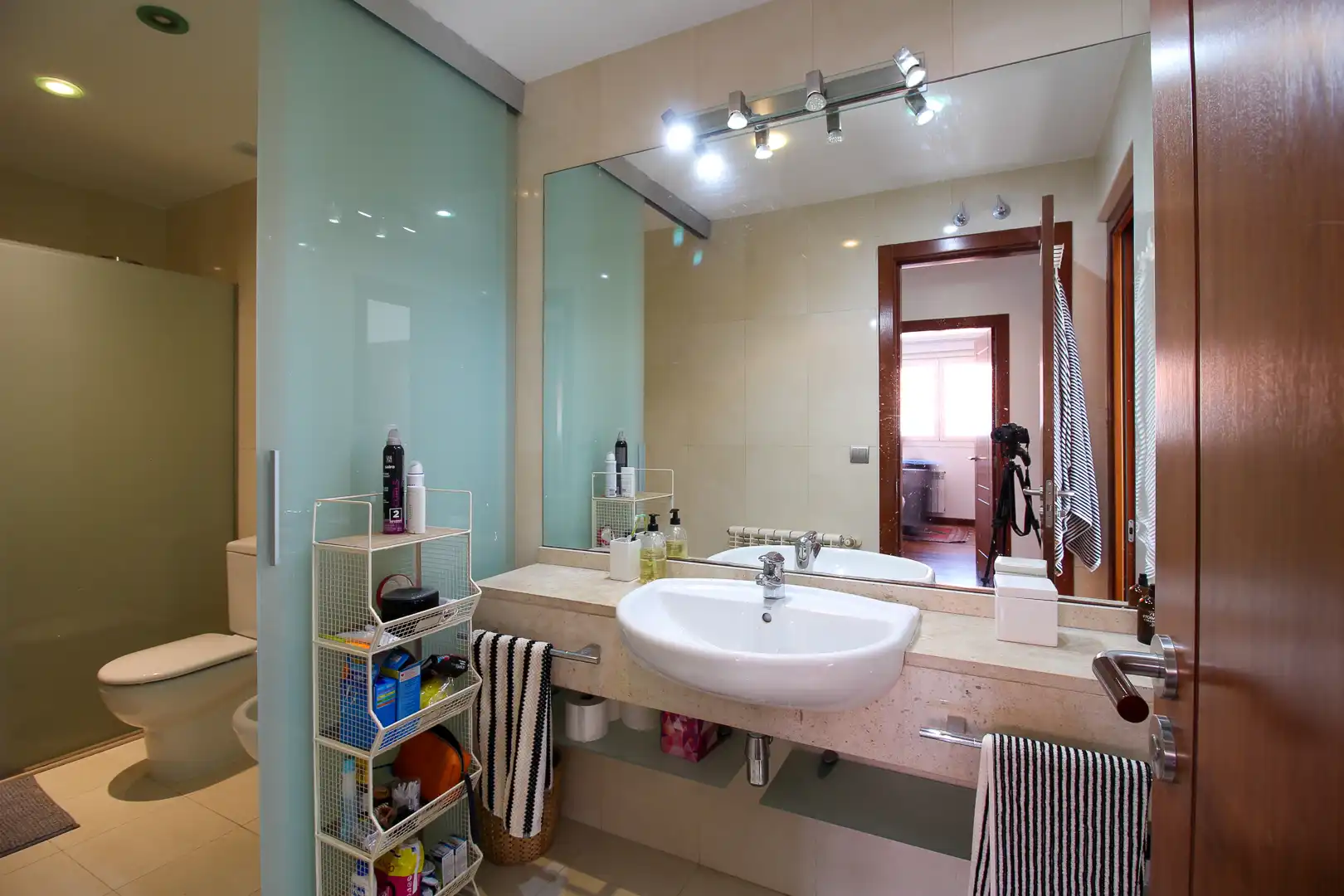 Bathroom of Duplexes for sale in Santander  with Heating, Parquet flooring and Terrace