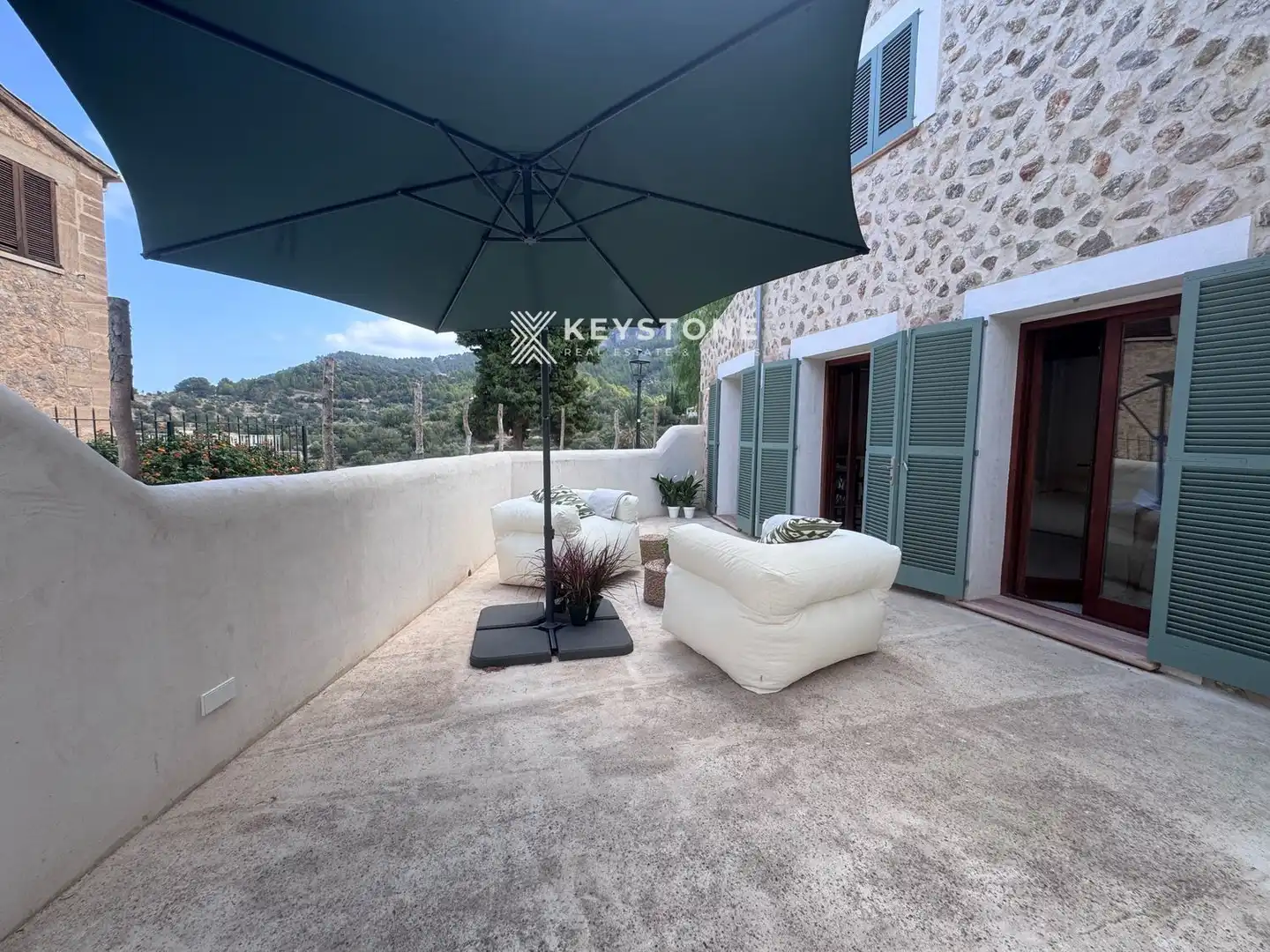 Terraza de Casa o chalet de alquiler en Estellencs con Aire acondicionado, Terraza y Amueblado