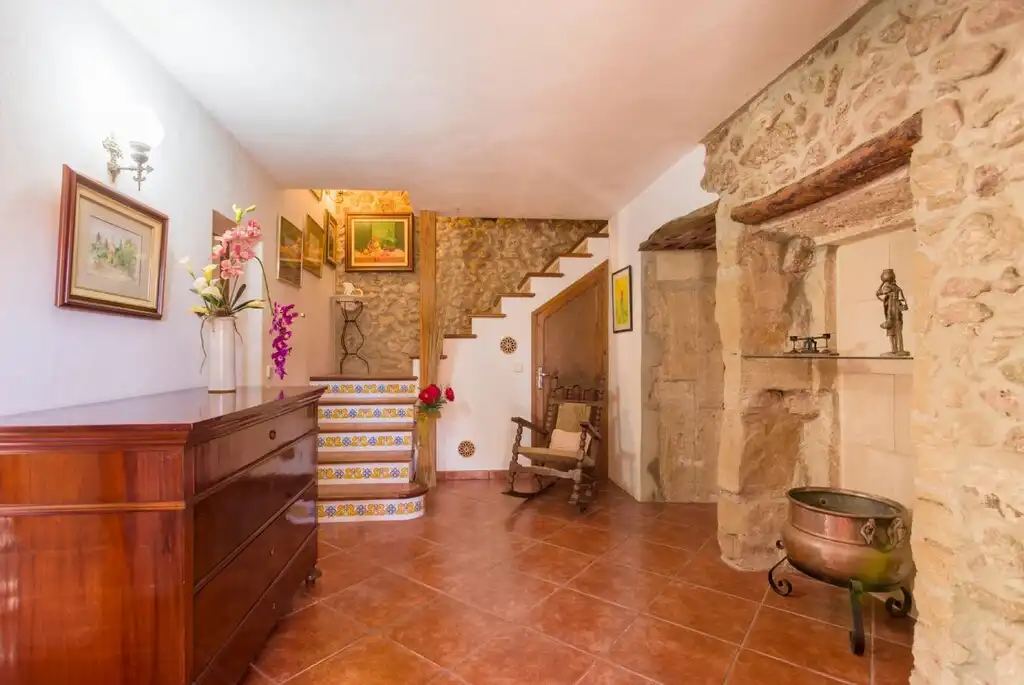 Finca rústica en venta en Pollença con Jardín privado, Terraza y Piscina