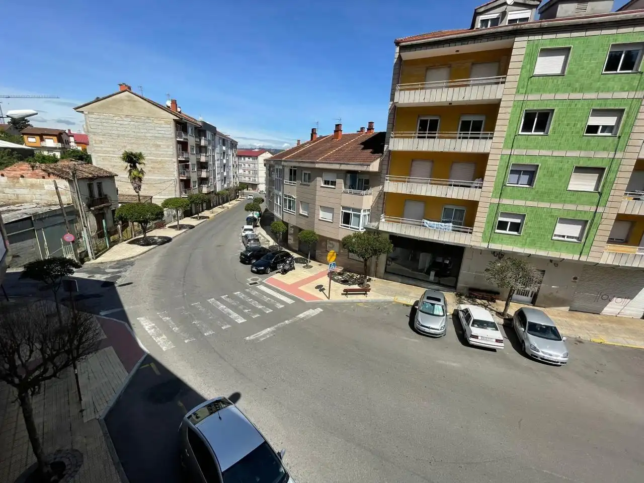 Vista exterior de Piso de alquiler en Ourense Capital  con Calefacción y Amueblado
