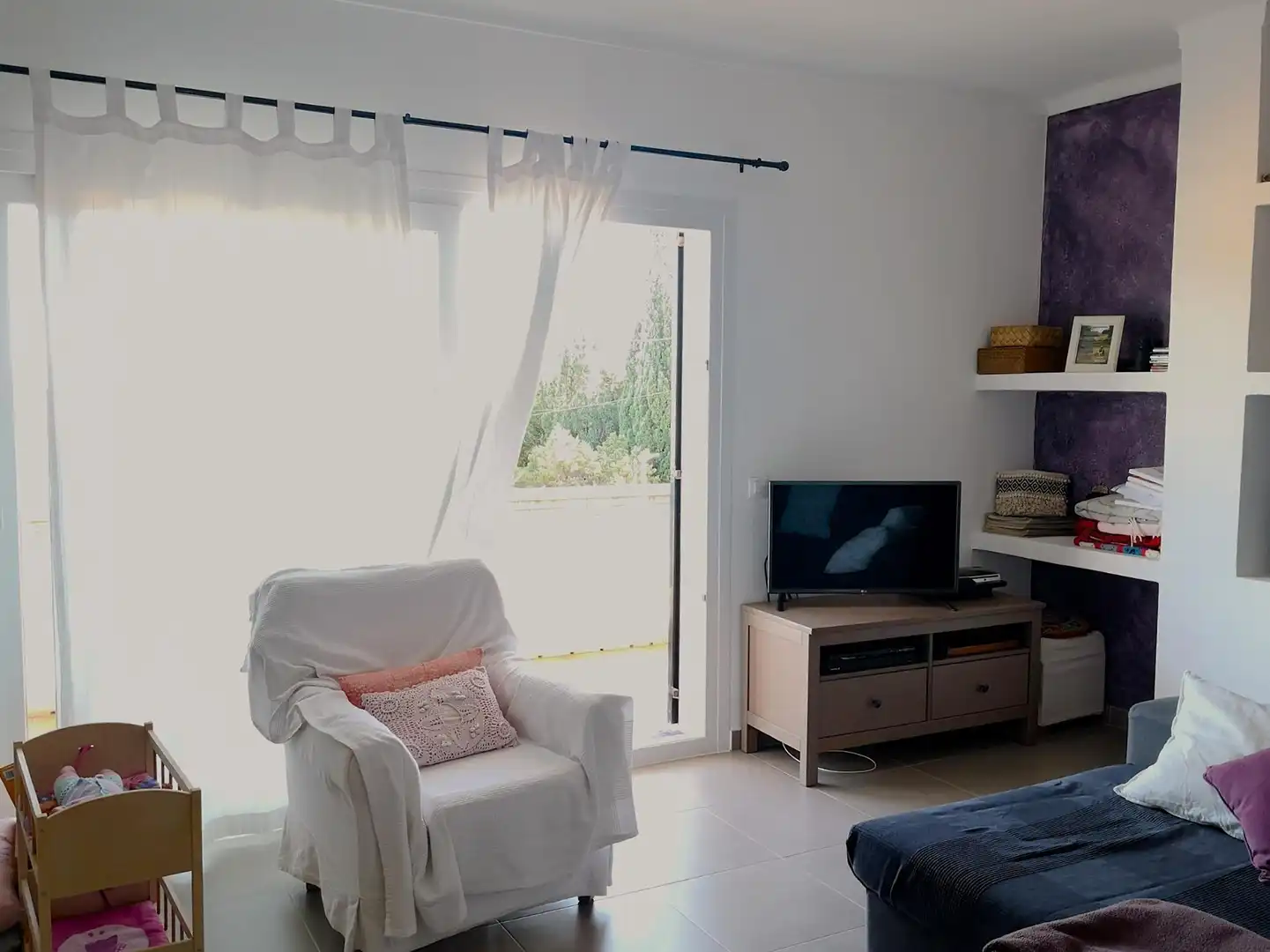 Sala de estar de Piso de alquiler en Felanitx con Calefacción y Terraza