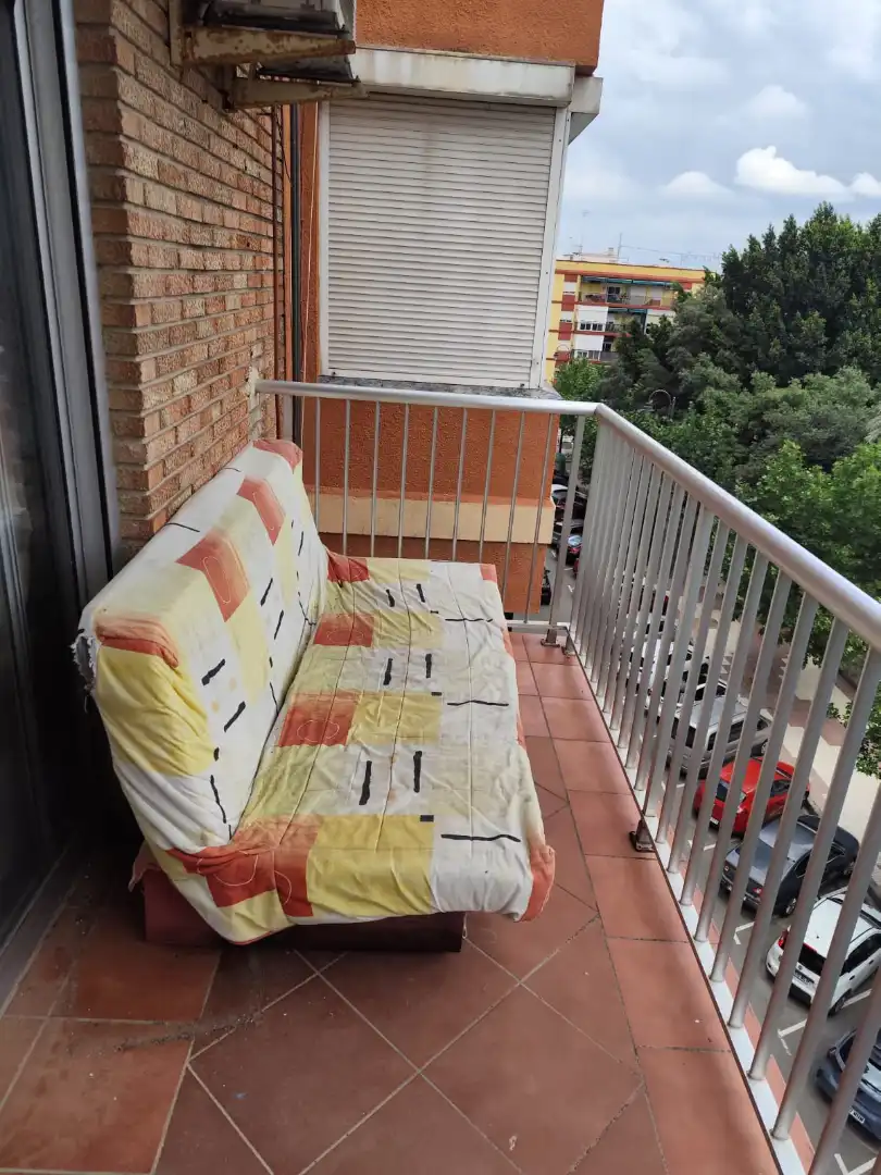 Terrasse von Wohnung zum Verkauf in Alzira mit Ofen, Waschmaschine und Mikrowelle