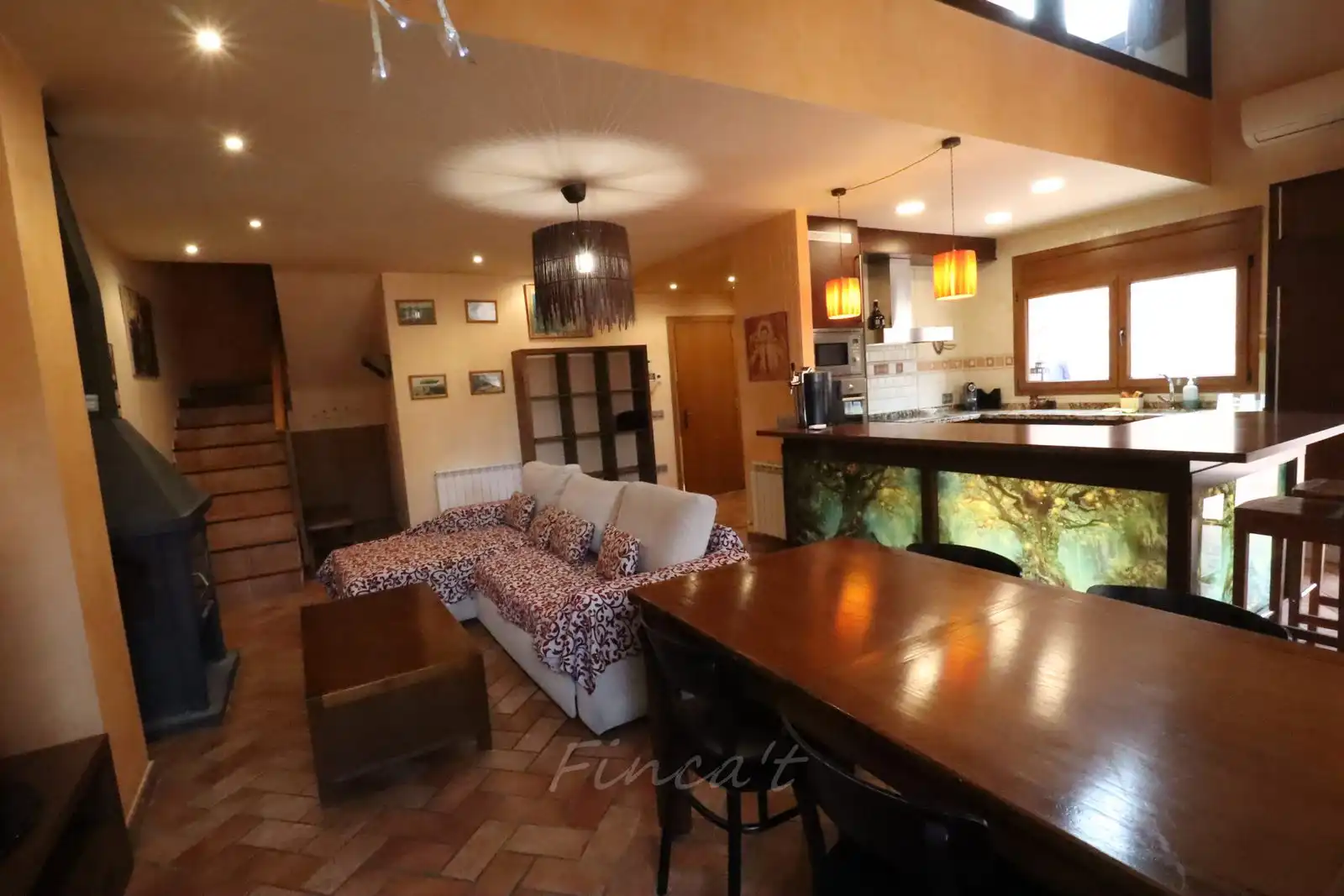 Cocina de Dúplex de alquiler en Monistrol de Calders, Barcelona