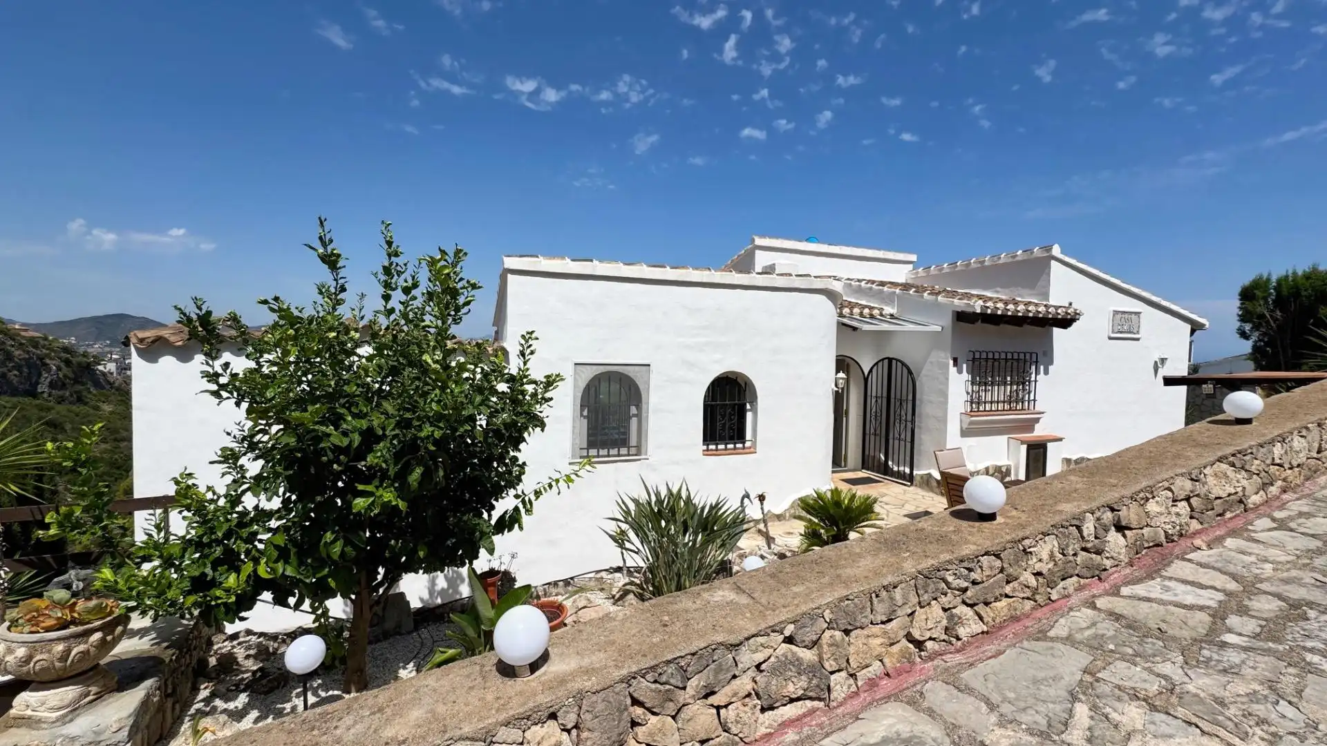Exterior view of Houses for sale in Pego  with Community pool