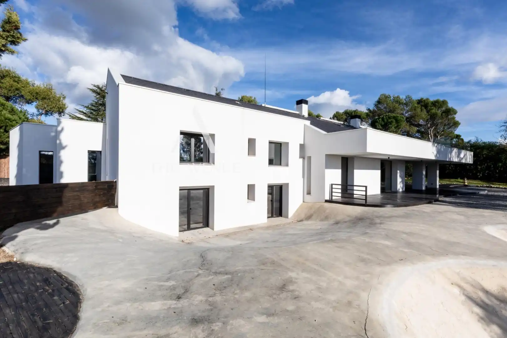 Vista exterior de Casa o chalet en venta en Boadilla del Monte con Calefacción, Jardín privado y Terraza