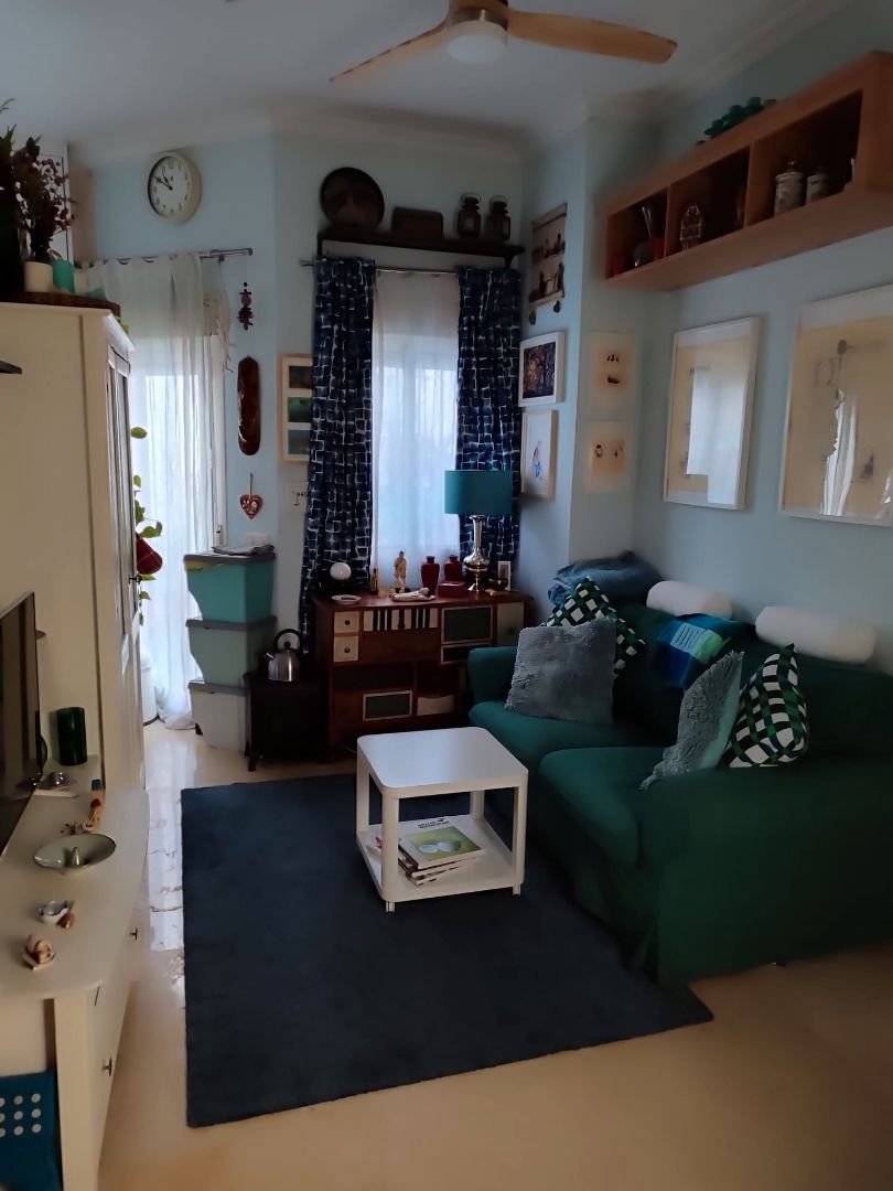 Living room of Apartment for sale in Málaga Capital  with Air Conditioner, Furnished and Internet
