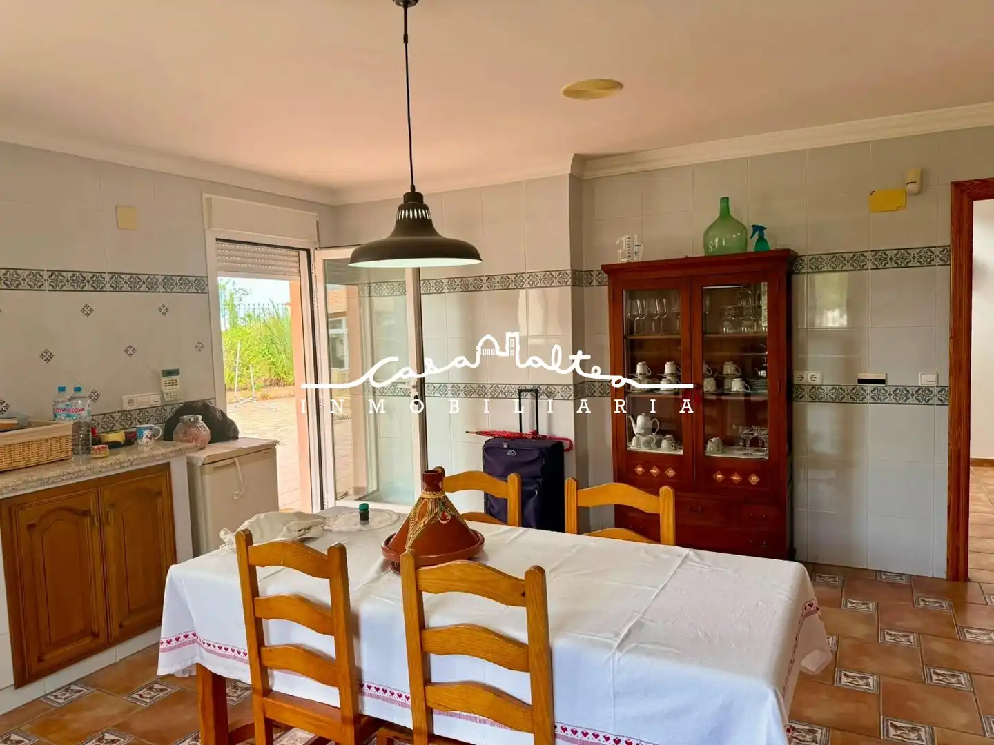 Comedor de Casa o chalet de alquiler en Altea con Calefacción, Jardín privado y Terraza