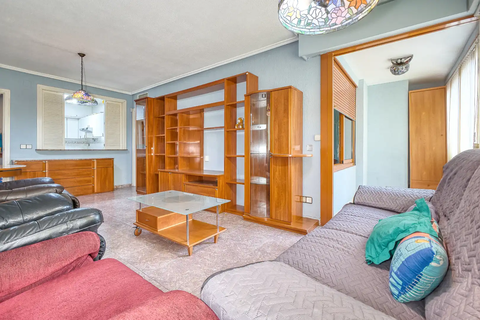 Sala de estar de Piso en venta en Alicante / Alacant con Aire acondicionado, Calefacción y Terraza