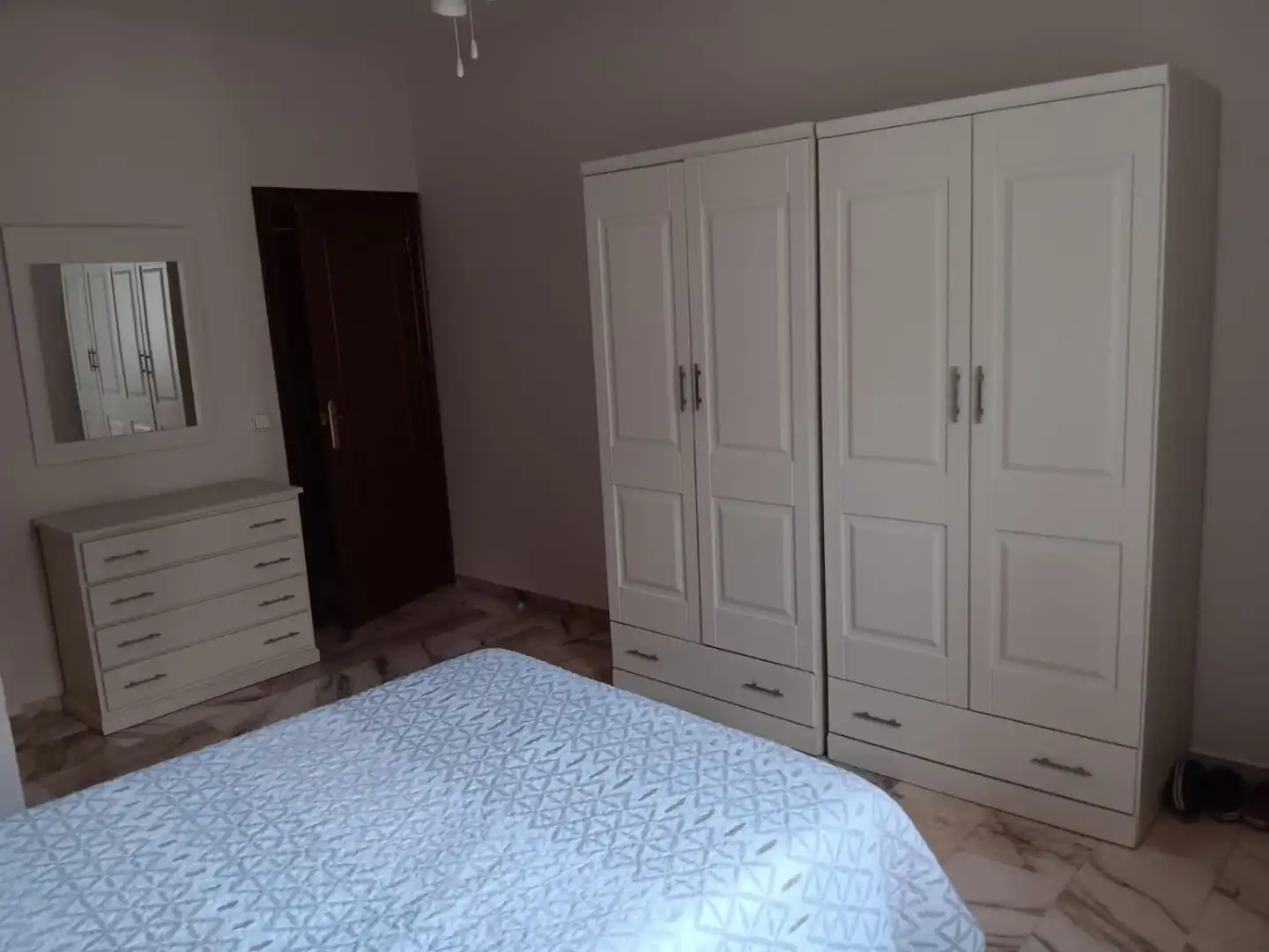 Bedroom of Flat for rent in Jaén  with Air Conditioner, Storage room and Furnished