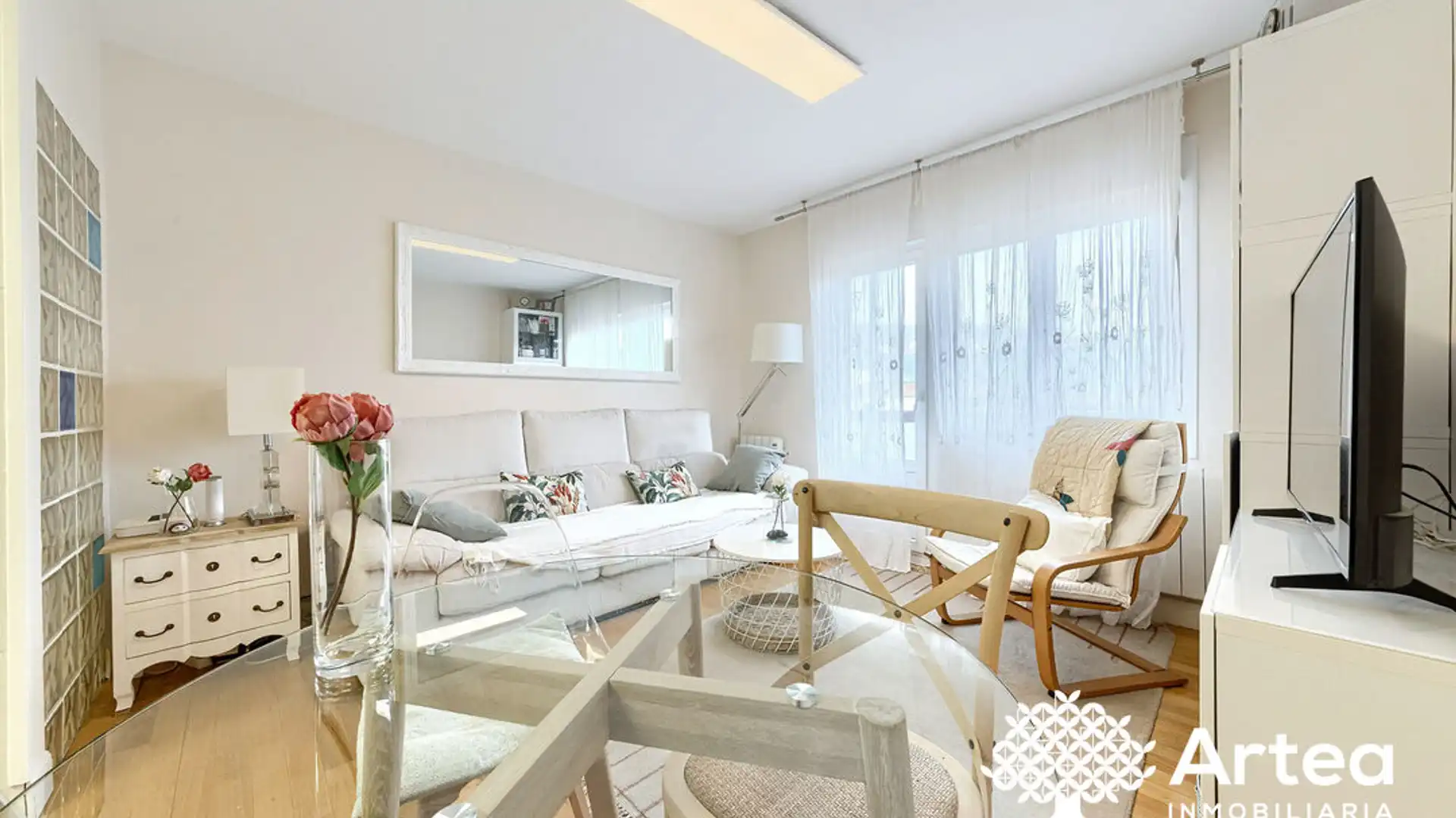 Sala de estar de Piso en venta en Bilbao  con Calefacción