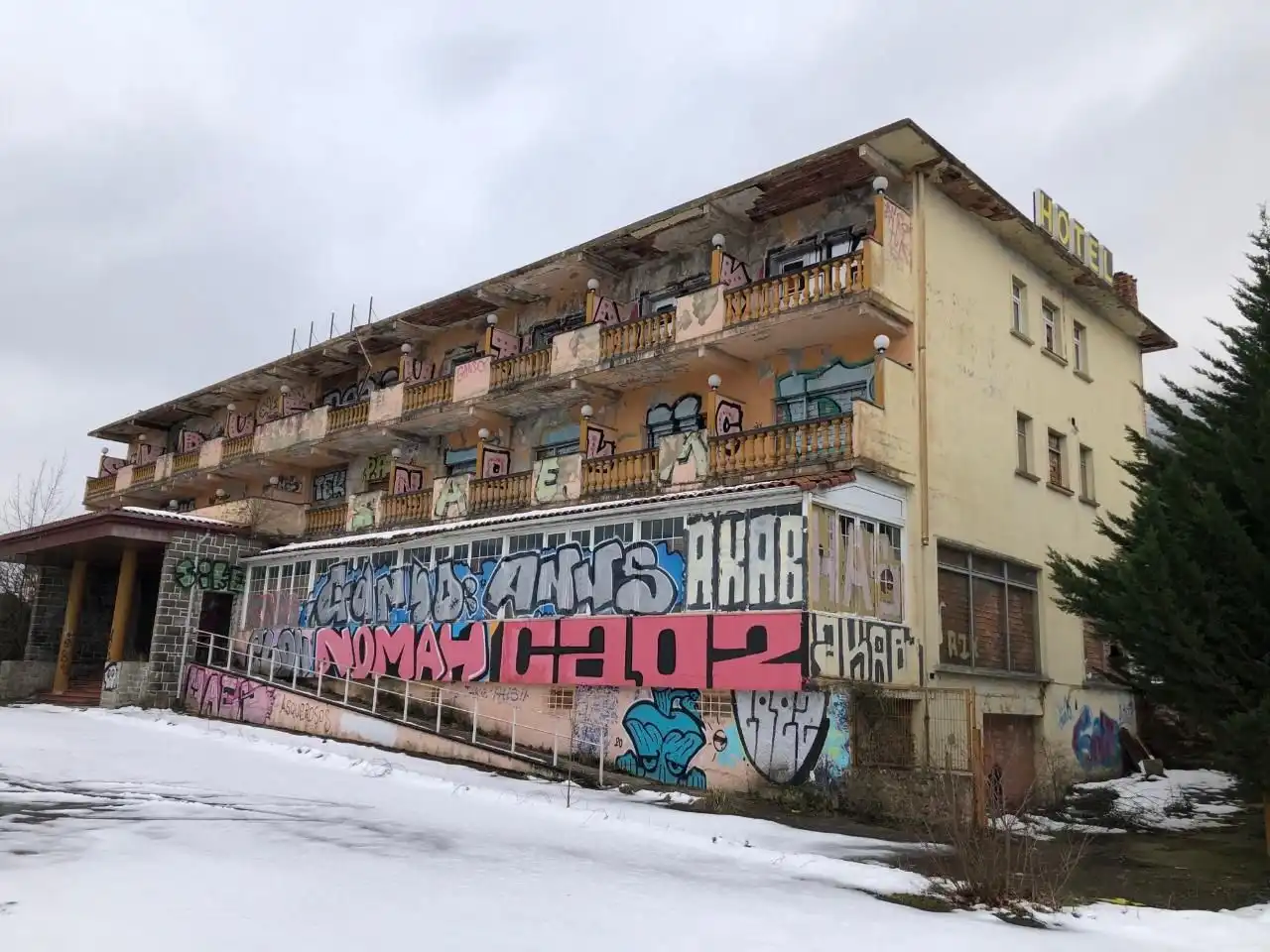 Vista exterior de Edificio en venta en Ziordia