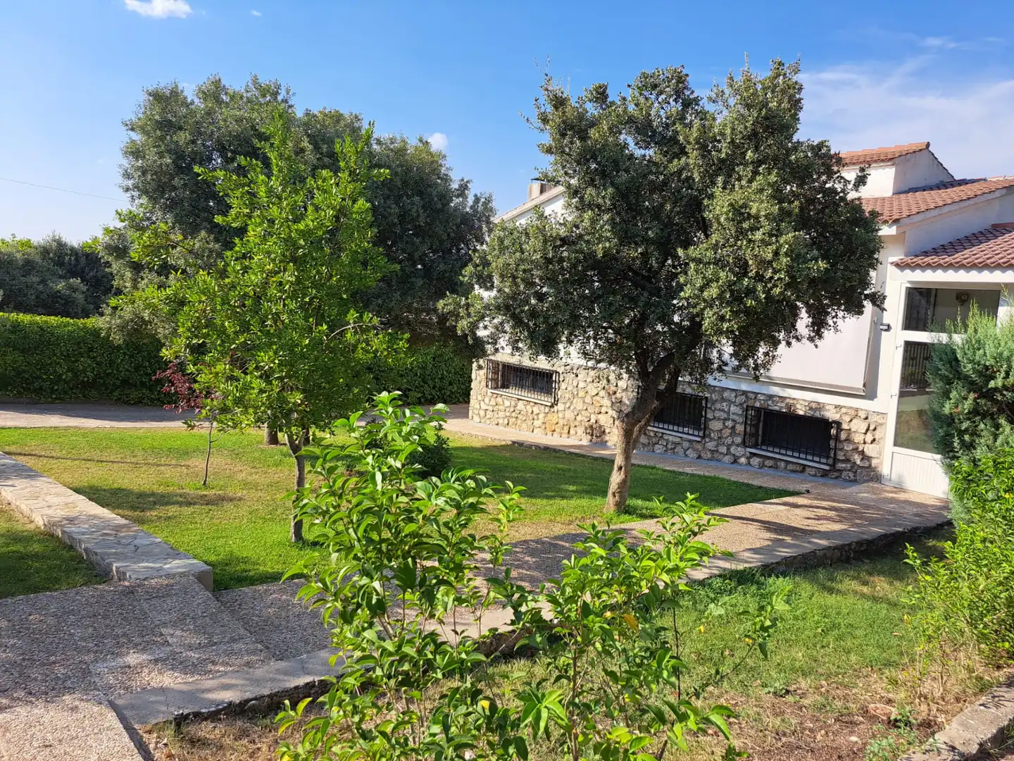 Jardí de Casa o xalet en venda en Albalate de Zorita amb Calefacció, Jardí privat i Terrassa