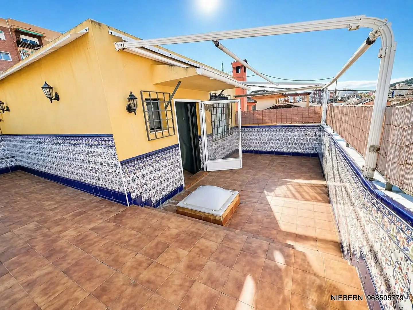 Terraza de Casa o chalet en venta en Cartagena con Aire acondicionado, Calefacción y Jardín privado