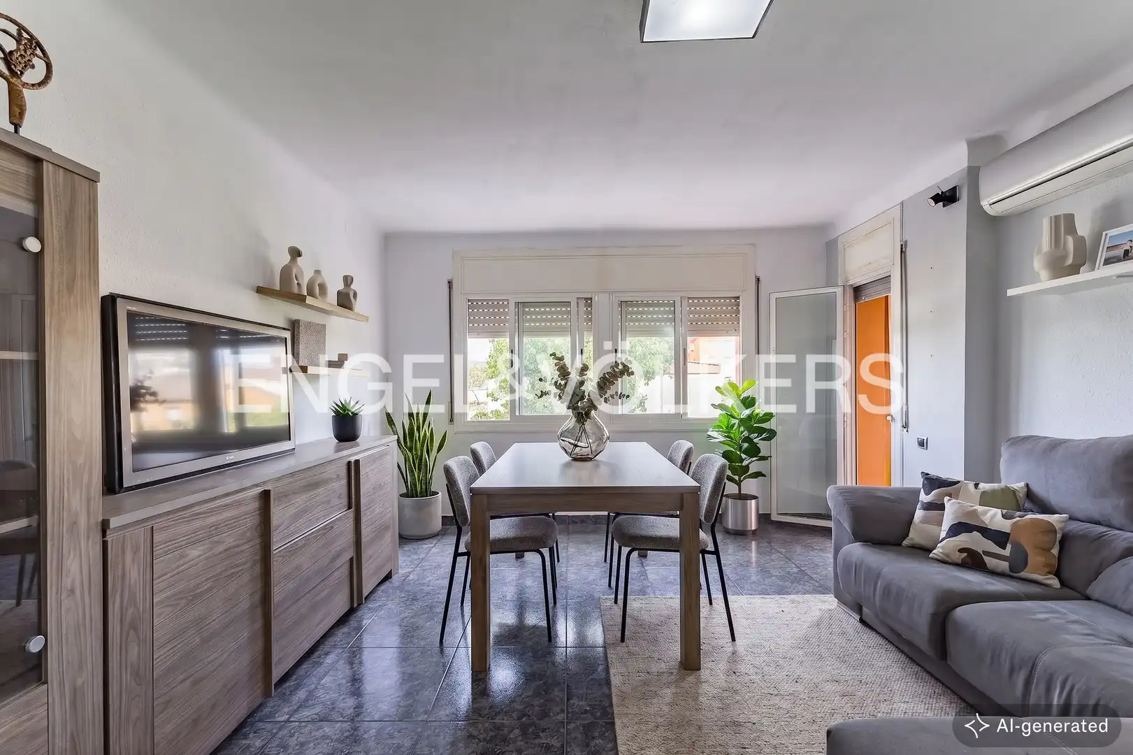 Sala de estar de Piso en venta en Abrera con Aire acondicionado, Calefacción y Balcón