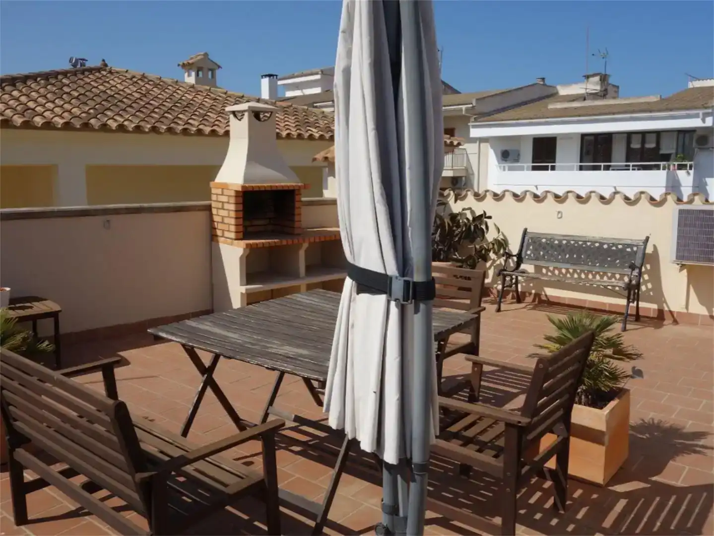 Terrassa de Casa adosada en venda en Alcúdia amb Aire condicionat i Balcó