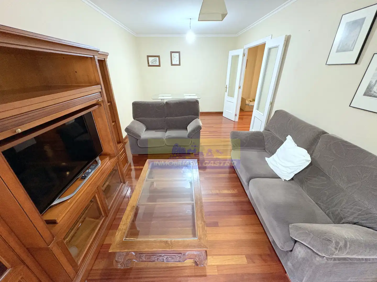 Sala de estar de Piso de alquiler en Castro-Urdiales con Amueblado