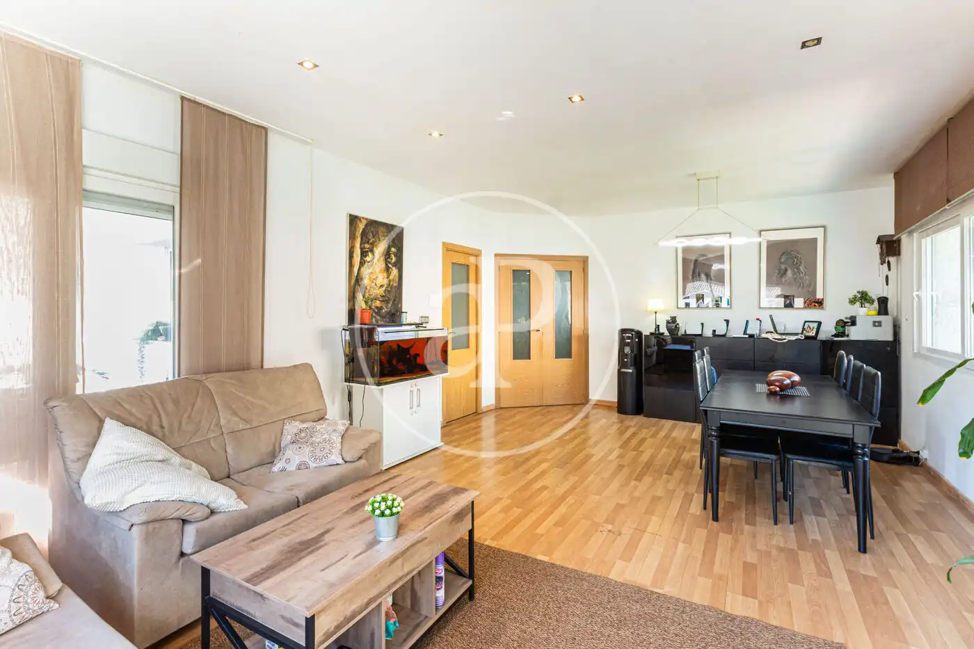 Sala de estar de Casa o chalet en venta en Godelleta con Aire acondicionado, Calefacción y Jardín privado