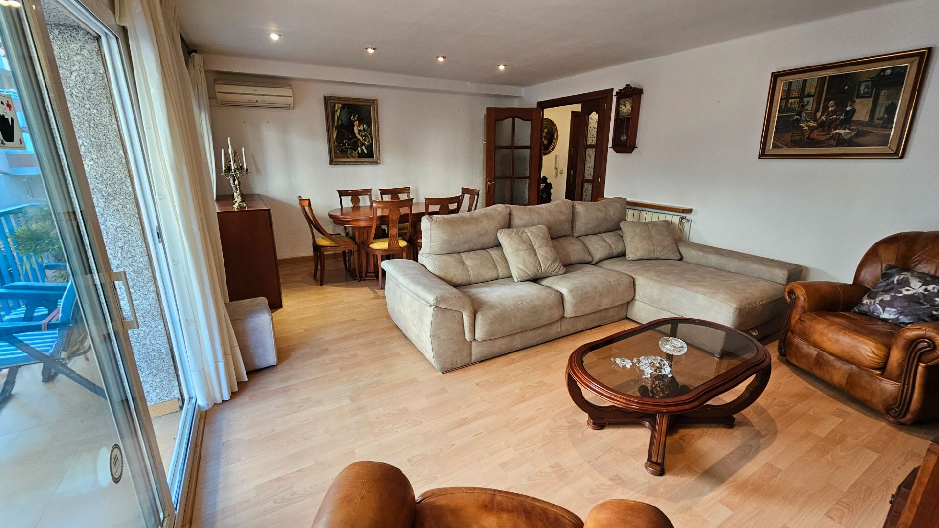 Living room of Flat for sale in  Tarragona Capital  with Air Conditioner, Heating and Terrace