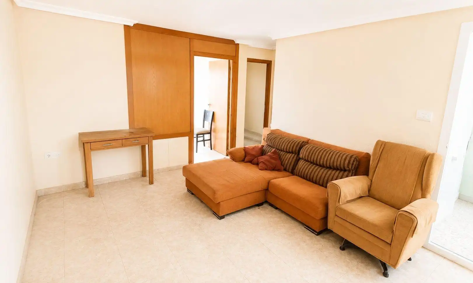 Sala de estar de Piso en venta en Murcia