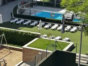 Swimming pool of Flat for rent in Madrid  with Air Conditioner, Heating and Parquet flooring
