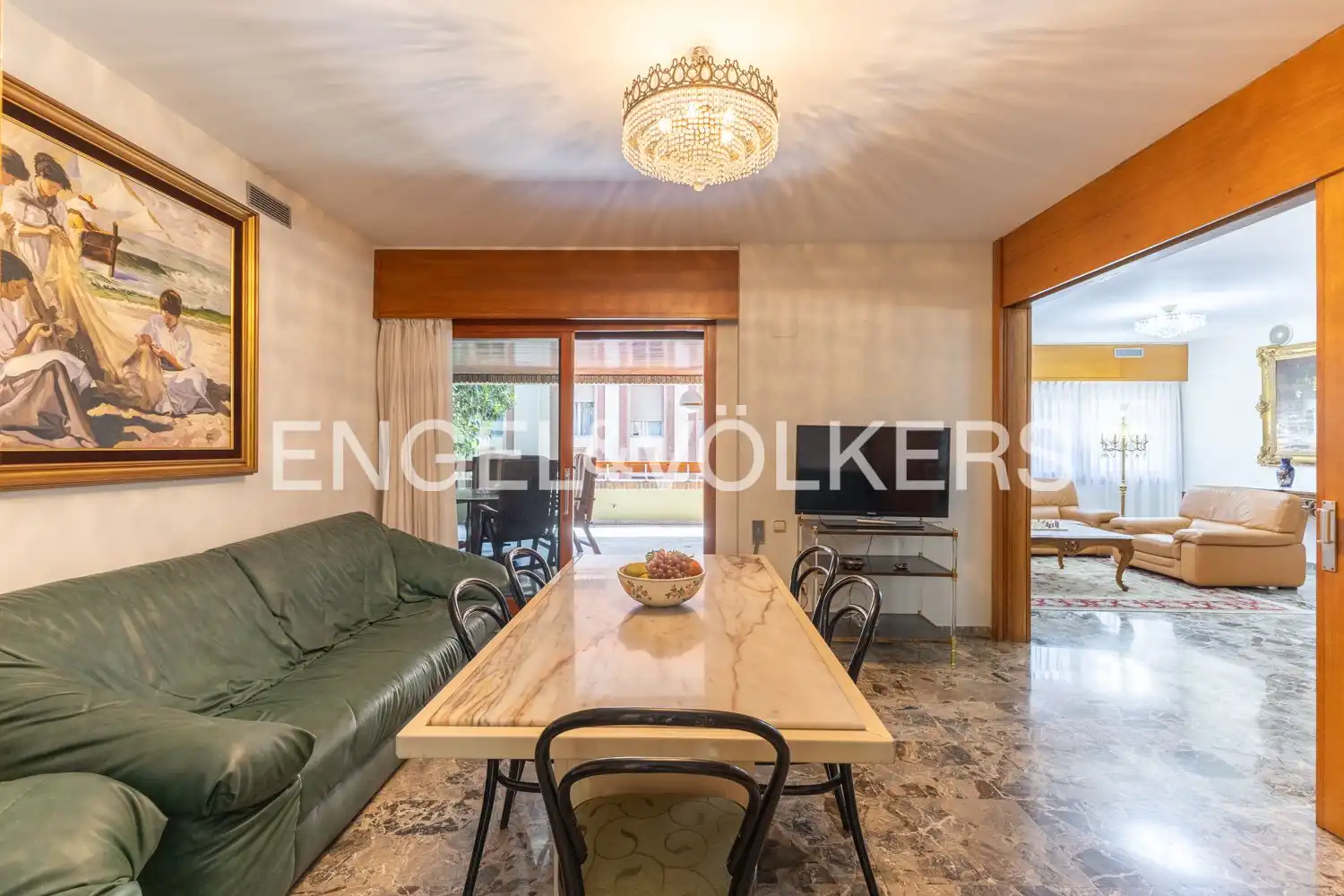 Comedor de Piso de alquiler en Valencia con Aire acondicionado, Calefacción y Terraza