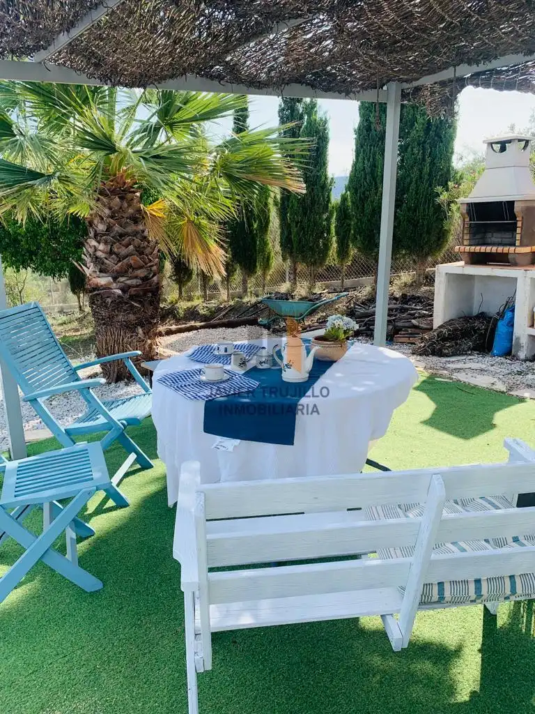 Terrace of Country homes for sale in Iznate  with Terrace, Storage room and Swimming Pool