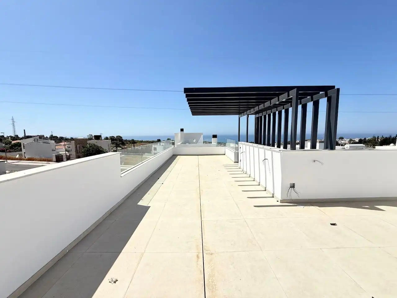 Terraza de Casa o chalet en venta en Nerja con Aire acondicionado, Jardín privado y Piscina