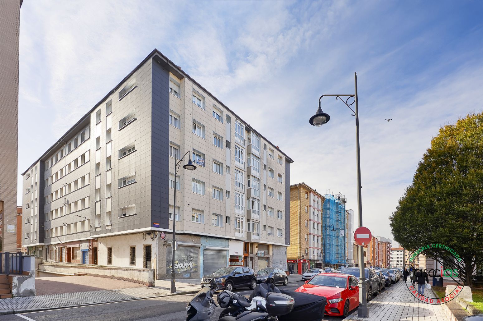 Vista exterior de Piso en venta en Gijón  con Calefacción, Parquet y Trastero