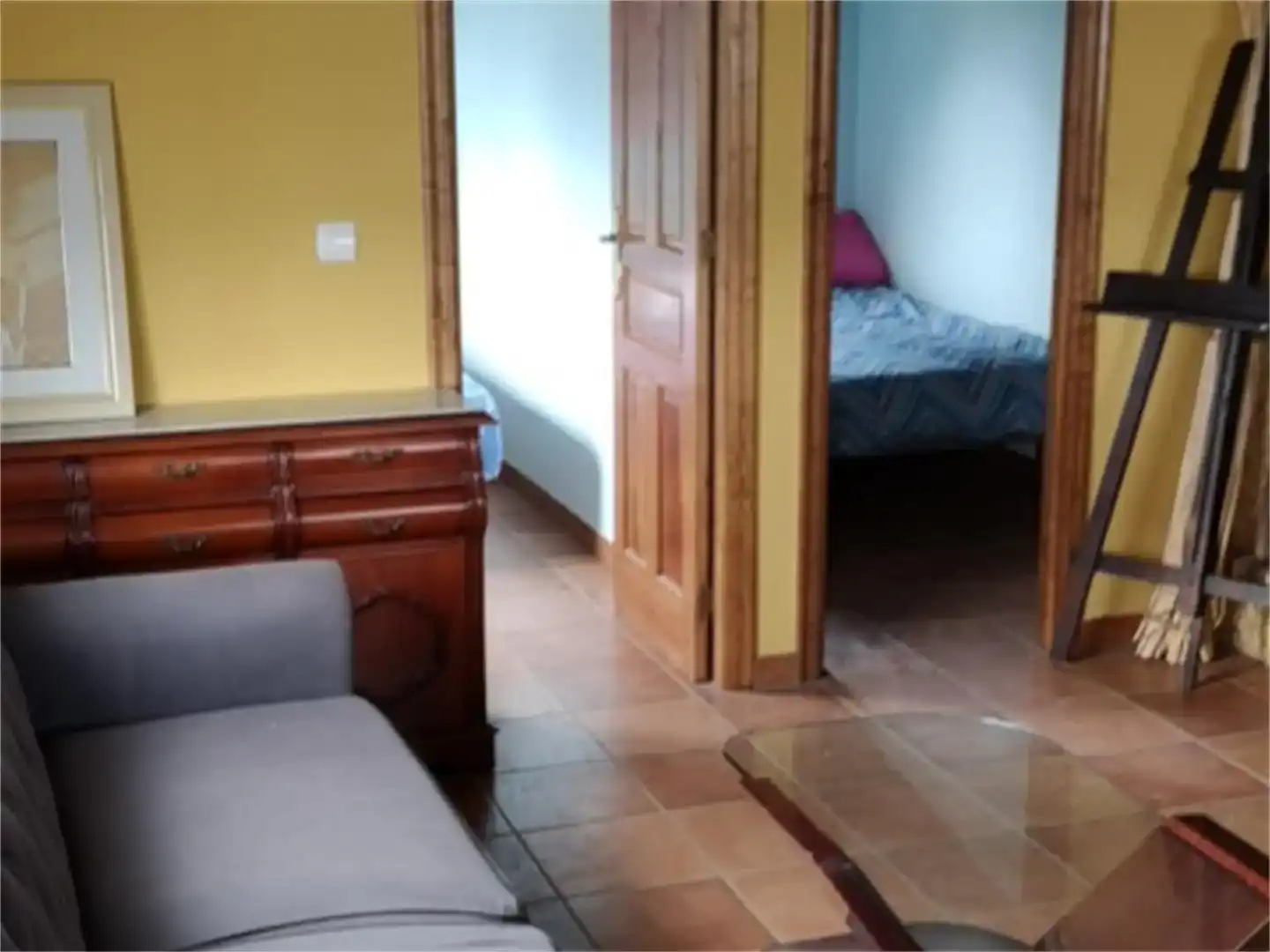Schlafzimmer von Haus oder Chalet zum Verkauf in Cihuri mit Schwimmbad und Balkon