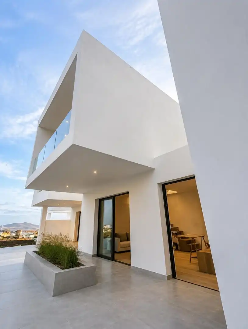 Exterior view of Detached homes for sale in La Oliva  with Air Conditioner, Private garden and Terrace