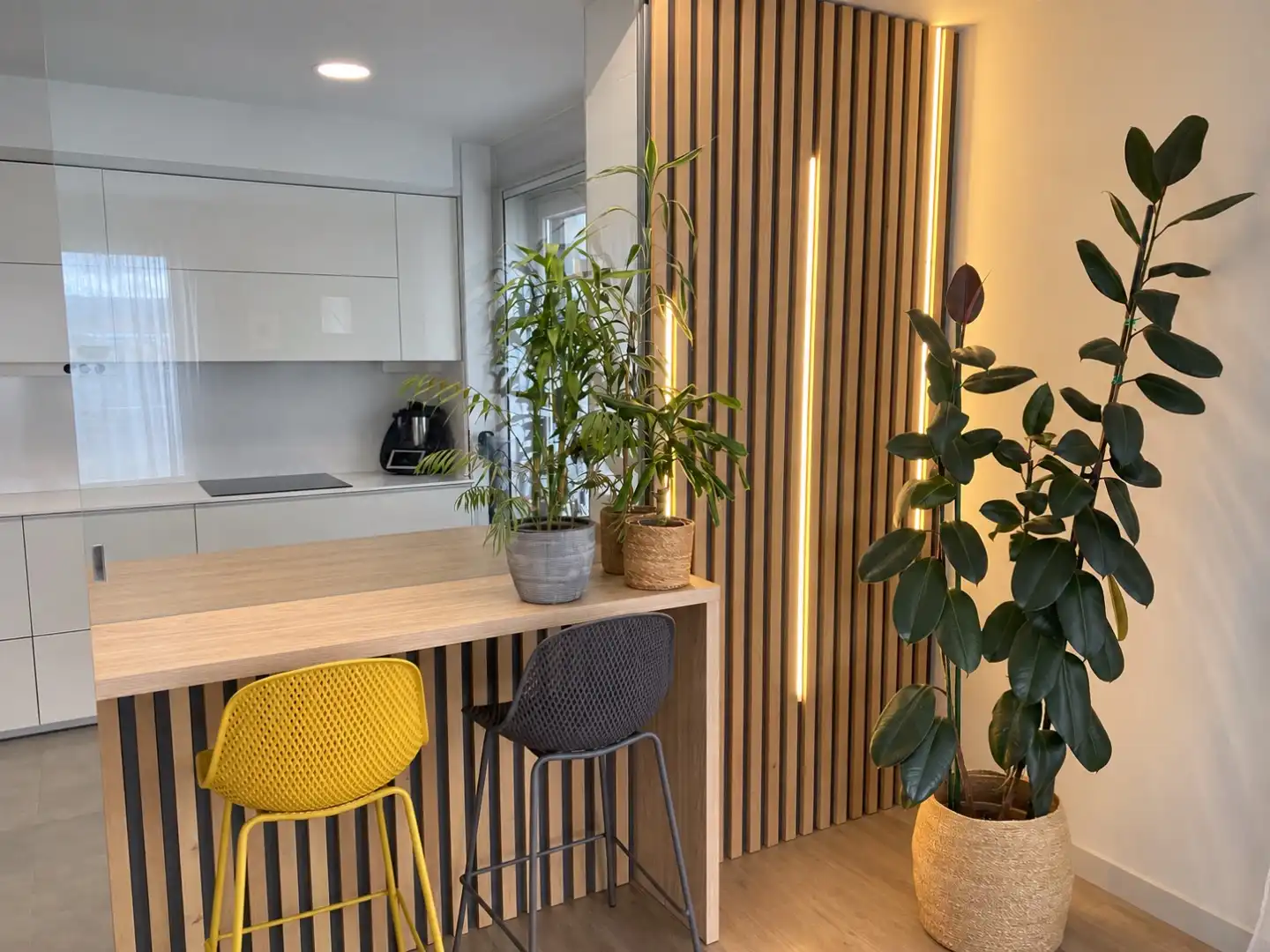 Küche von Maisonette zum Verkauf in Ourense Capital  mit Klimaanlage, Terrasse und Balkon