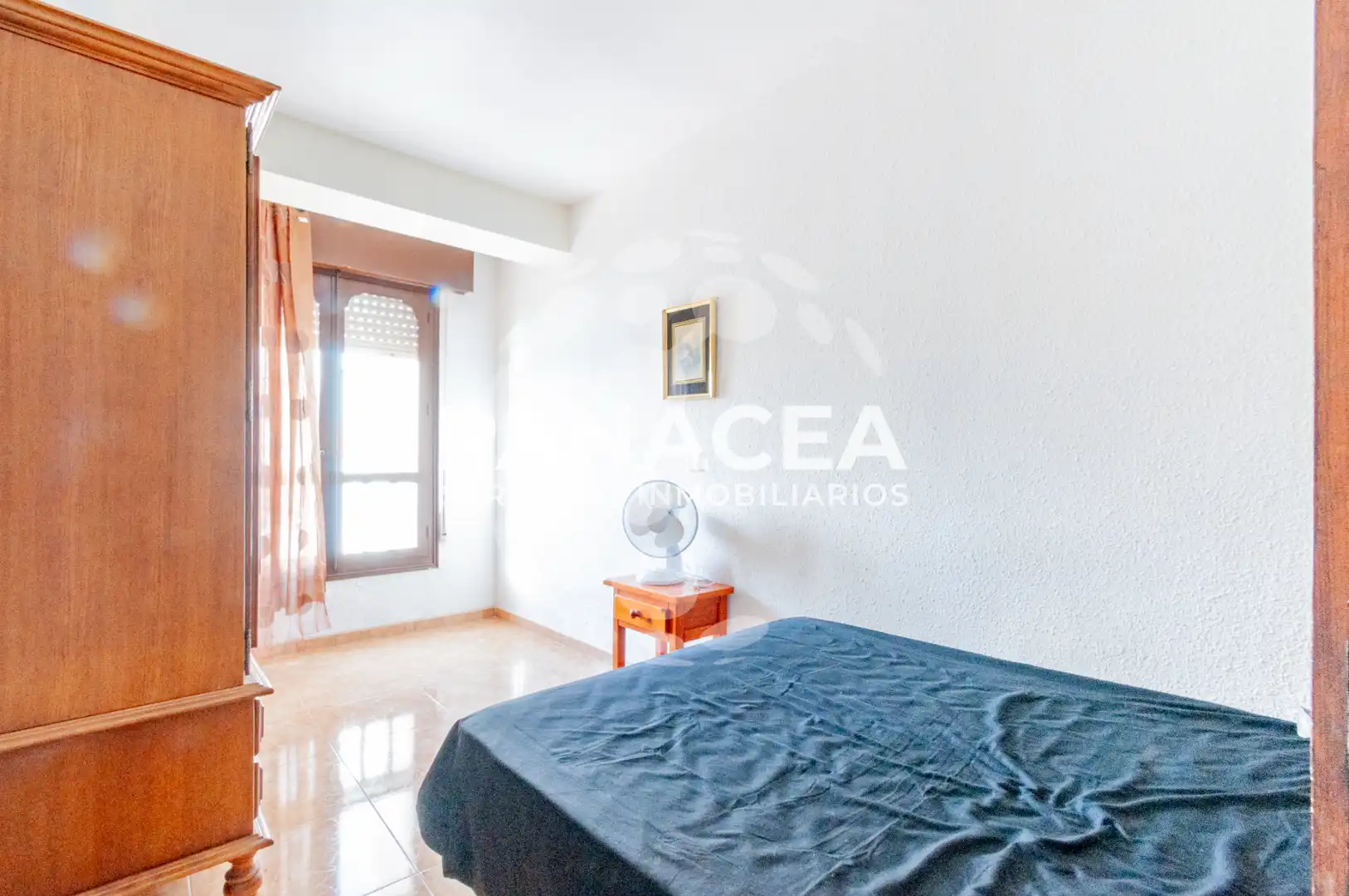 Bedroom of Flat for sale in Almería  with Furnished, Washing machine and Microwave
