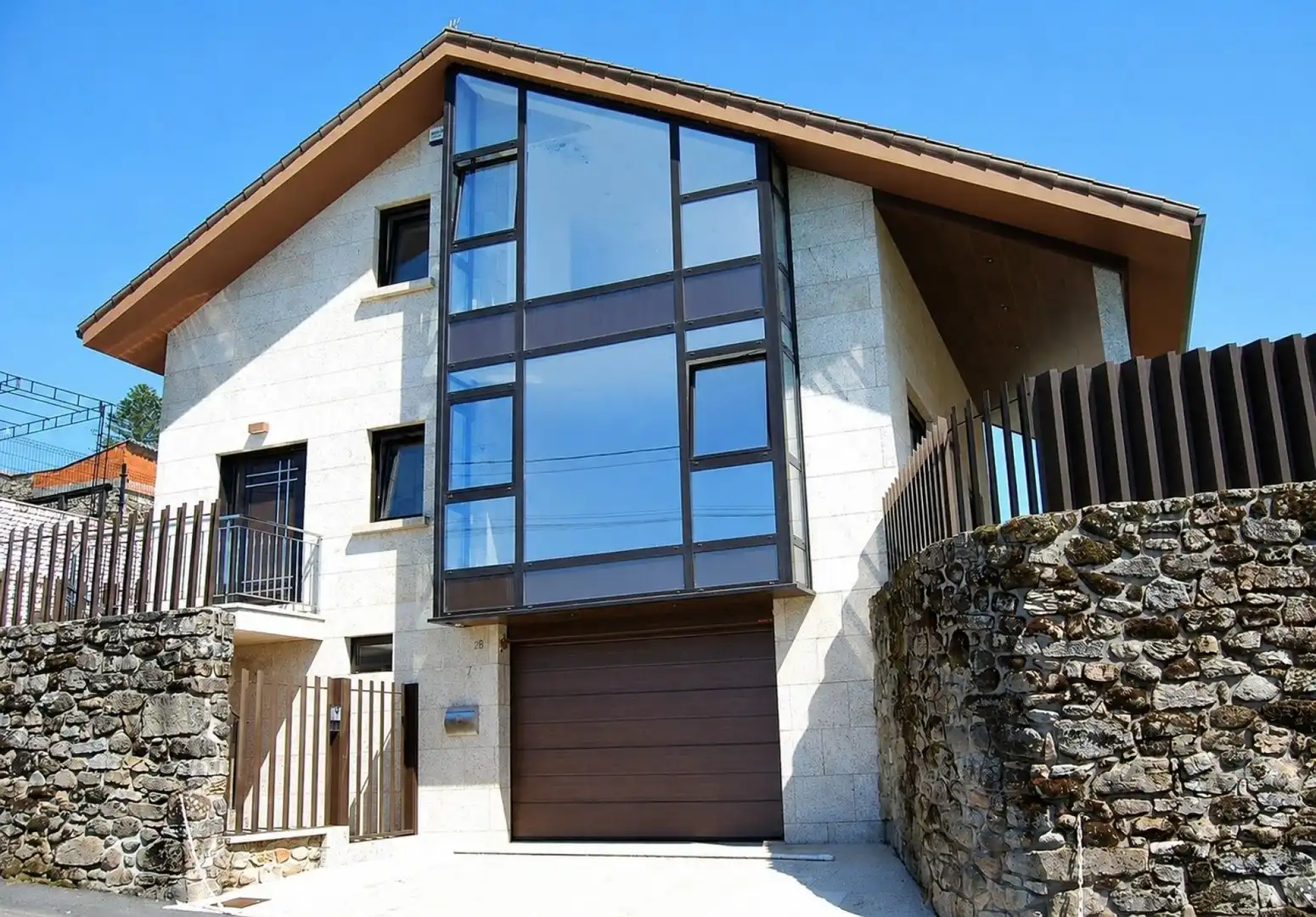 Vista exterior de Casa o xalet en venda en Cambados amb Aire condicionat, Calefacció i Terrassa