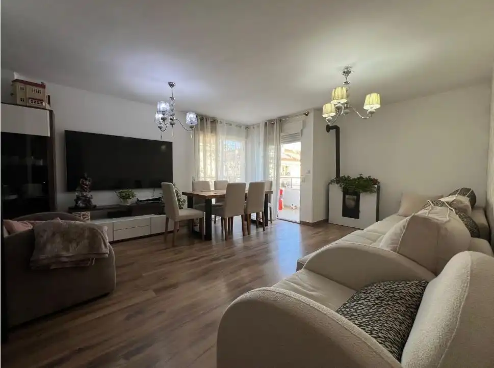 Living room of Flat for sale in Altea  with Air Conditioner and Parquet flooring