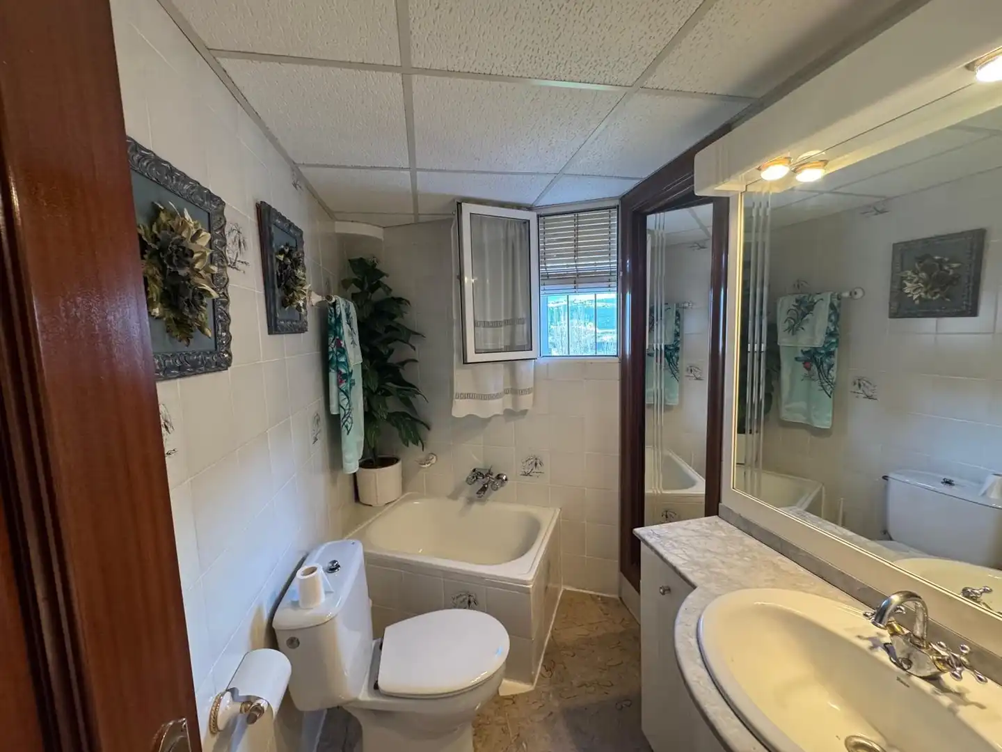 Badezimmer von Wohnung zum Verkauf in Illueca mit Klimaanlage, Heizung und Terrasse