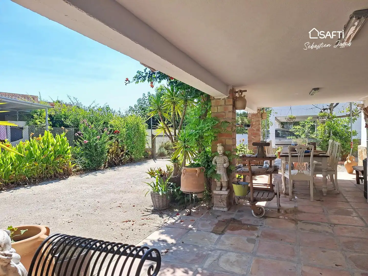 Terraza de Finca rústica en venta en Oliva con Calefacción, Terraza y Piscina