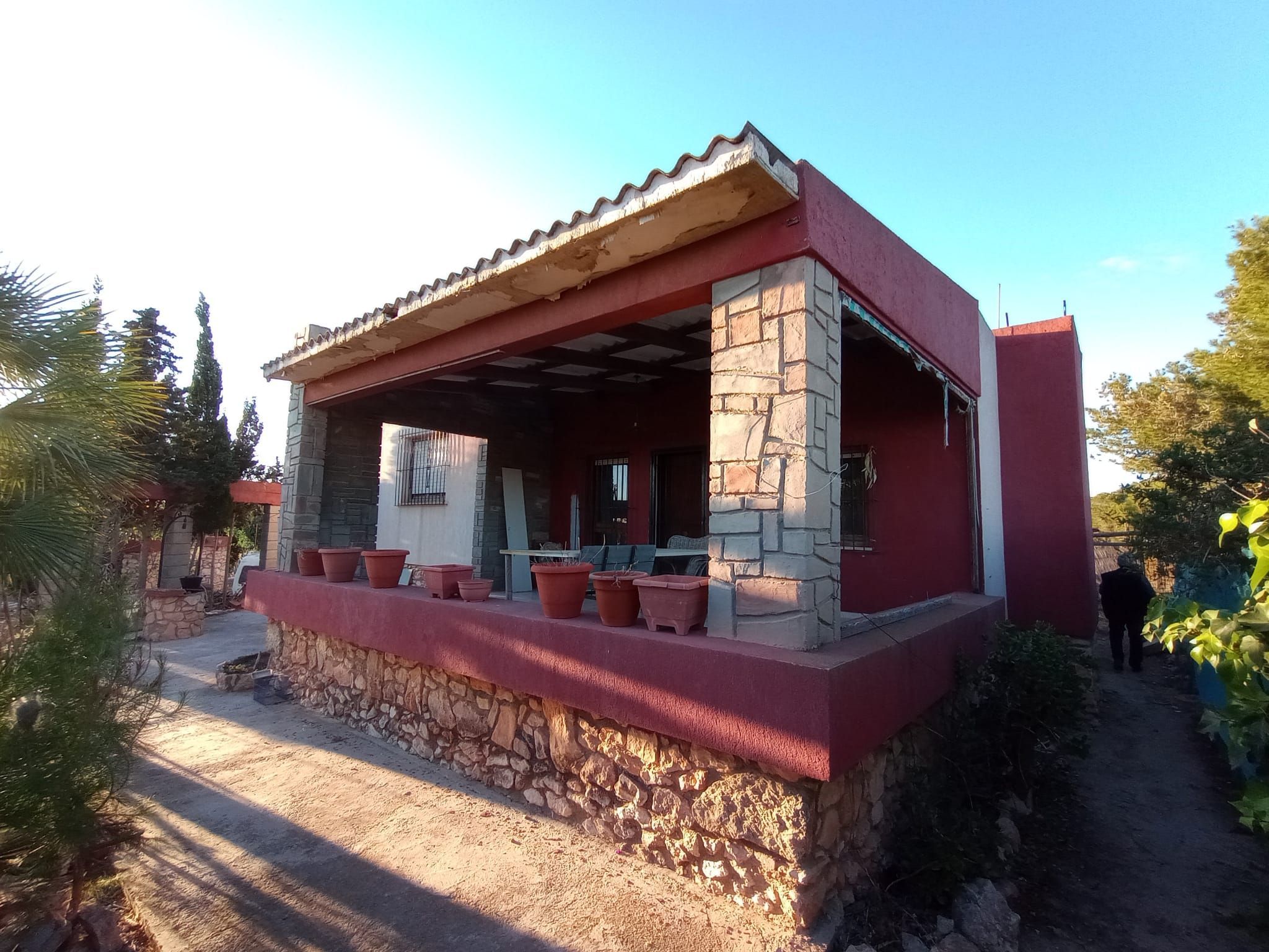 Vista exterior de Finca rústica en venda en Guardamar del Segura amb Jardí privat, Terrassa i Traster