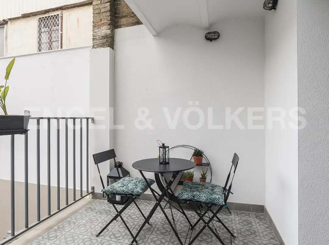 Terrasse von Wohnung zur Miete in Barcelona mit Klimaanlage, Heizung und Möbliert