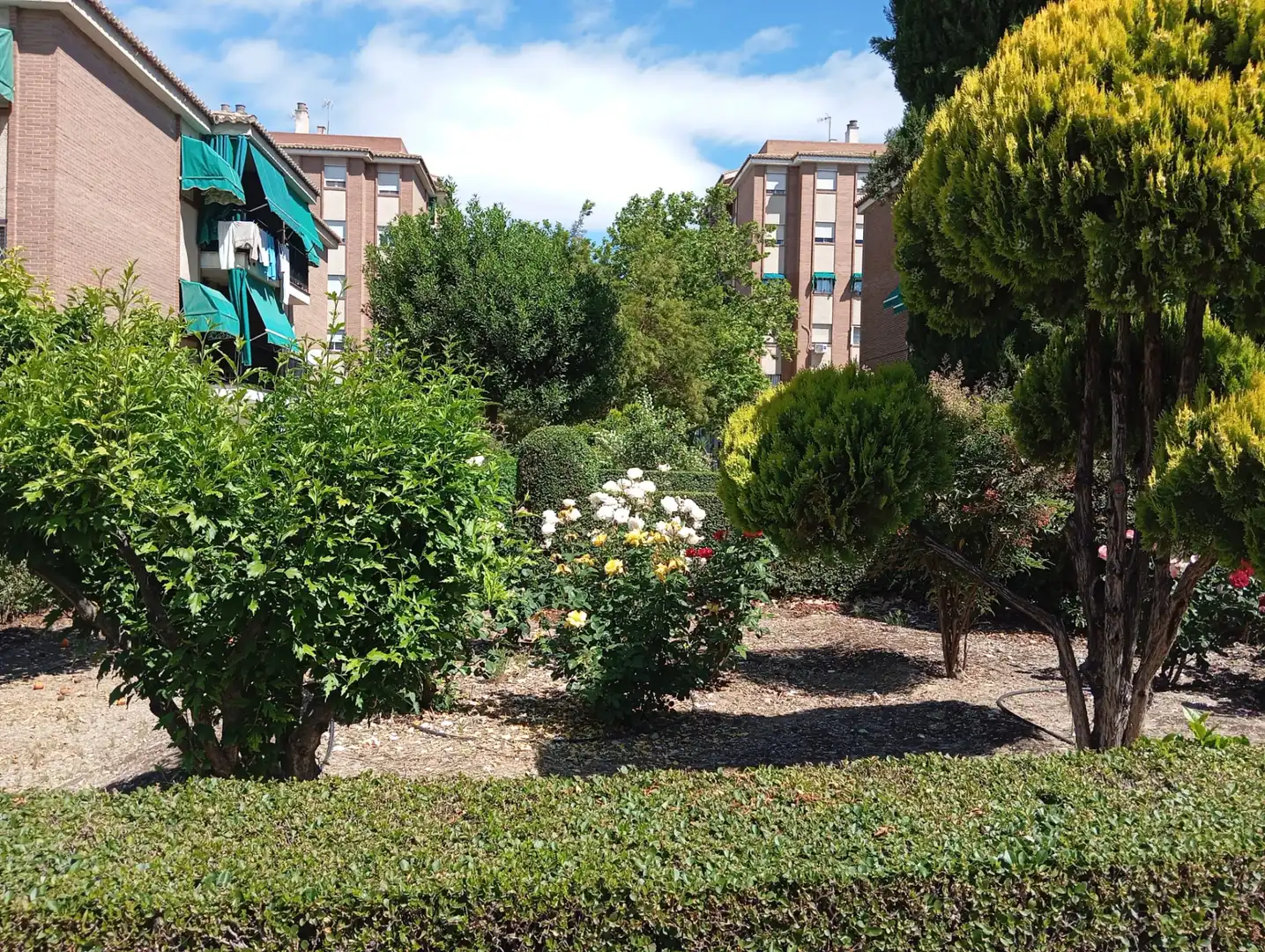 Garten von Wohnung zum Verkauf in Granada mit Klimaanlage, Privatgarten und Terrasse
