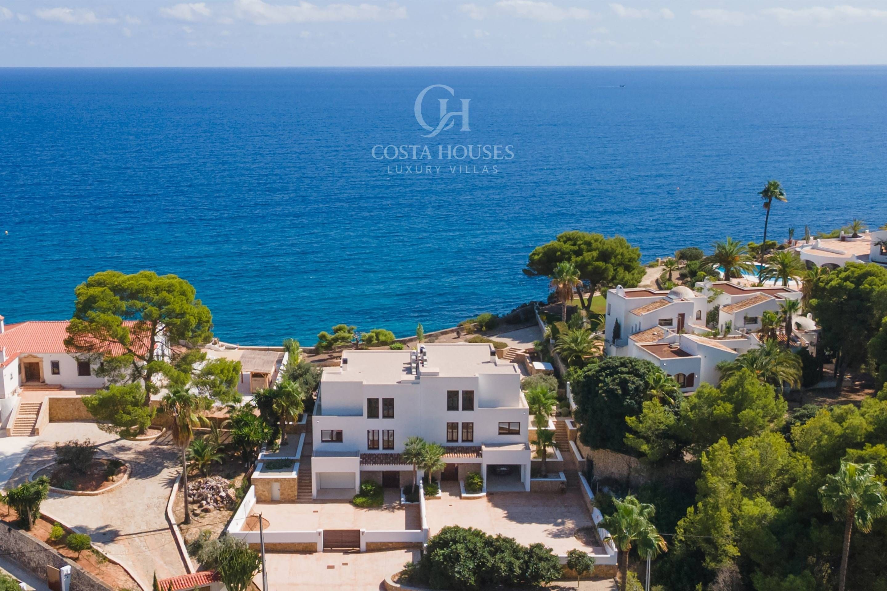 Exterior view of House or chalet for sale in Moraira  with Air Conditioner, Heating and Private garden