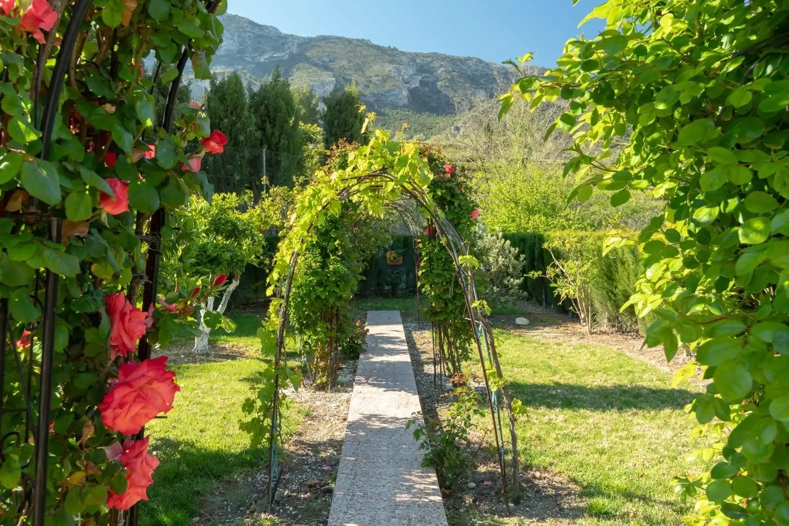 Jardín de Casa o chalet en venta en Beniatjar con Jardín privado, Terraza y Trastero