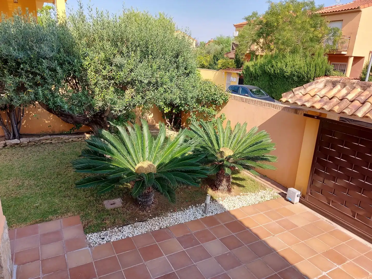 Garden of Houses for sale in La Pobla de Vallbona  with Air Conditioner, Heating and Private garden