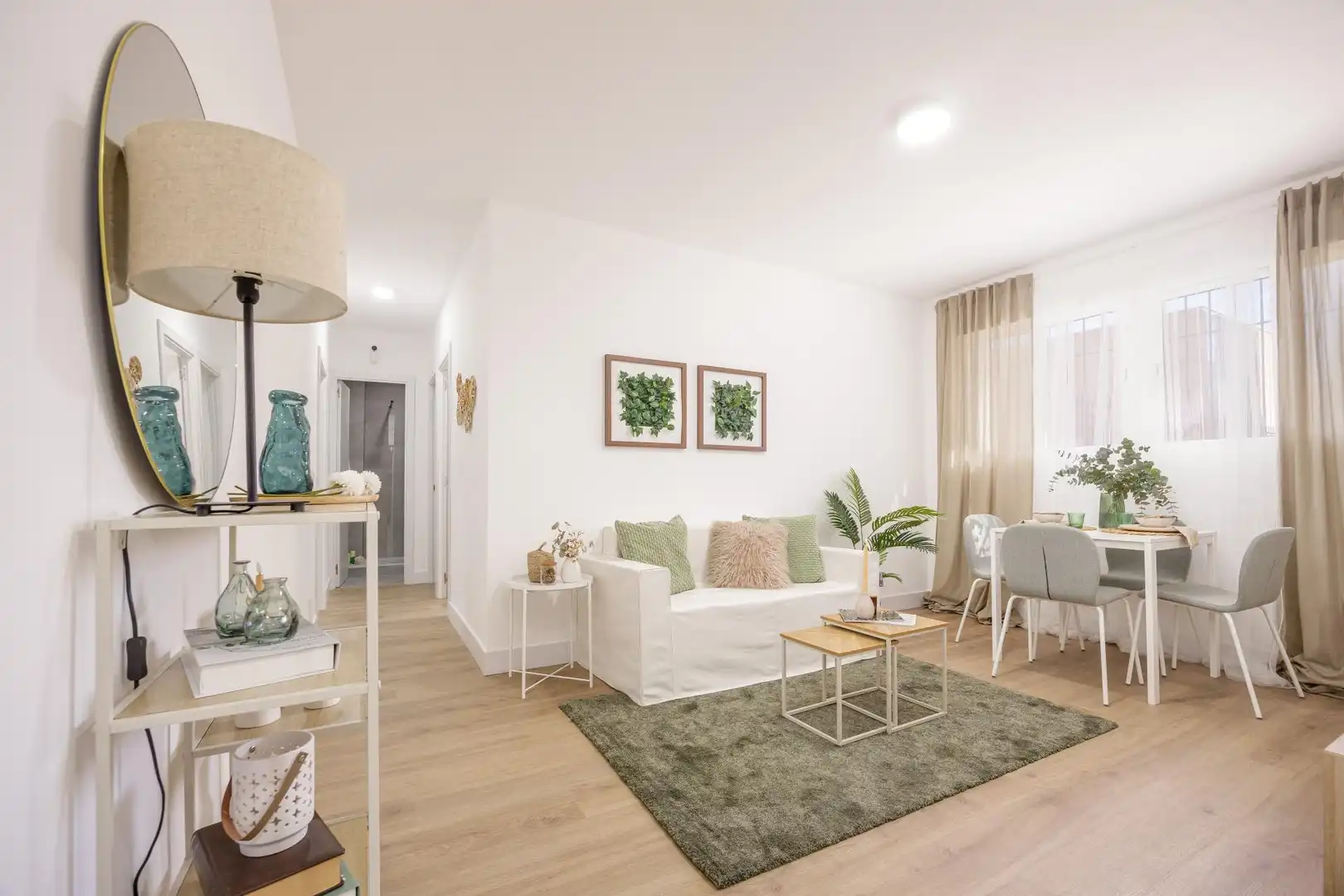 Living room of Flat for sale in  Madrid Capital  with Alarm