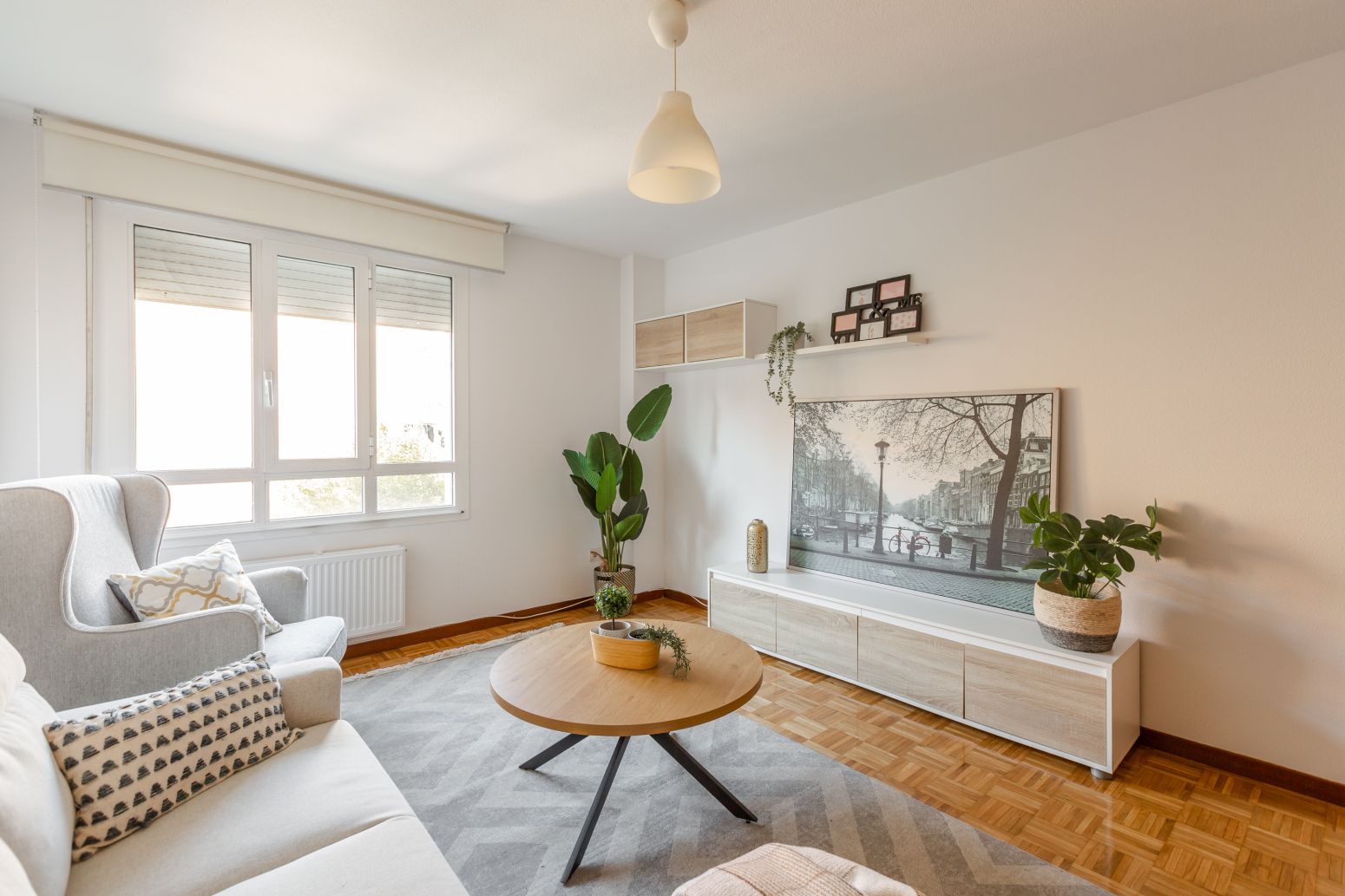 Living room of Flat for sale in Ansoáin / Antsoain  with Heating and Storage room