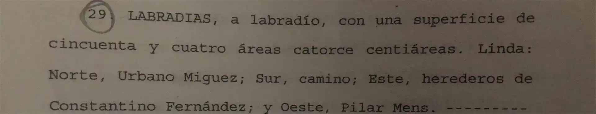 Jardín de Terreno en venta en Pantón