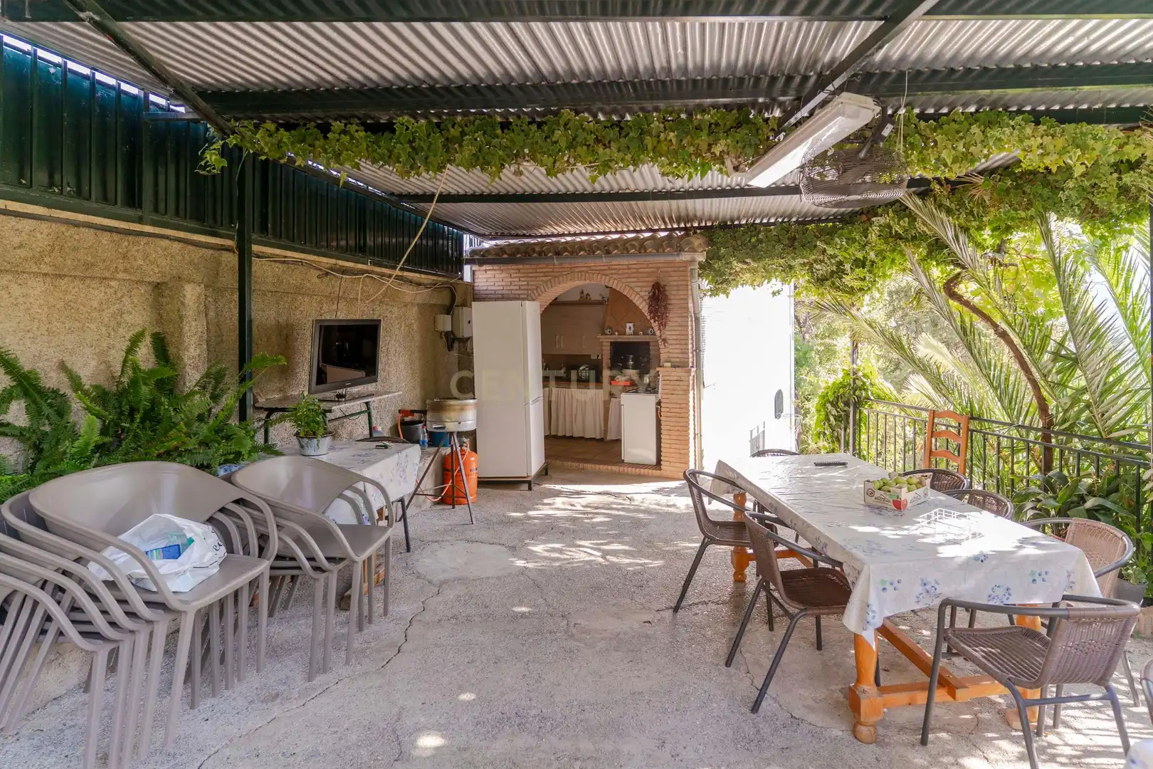 Terraza de Casa o chalet en venta en Güéjar Sierra con Jardín privado, Trastero y Piscina