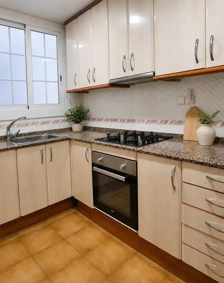 Cuina de Apartament en venda en Barcelona amb Aire condicionat i Parquet