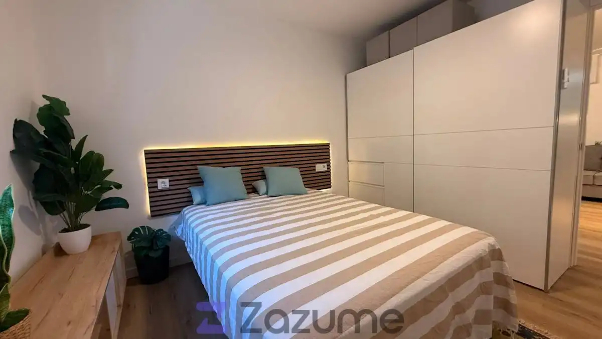 Bedroom of Flat for rent in Murcia  with Terrace, Furnished and Oven