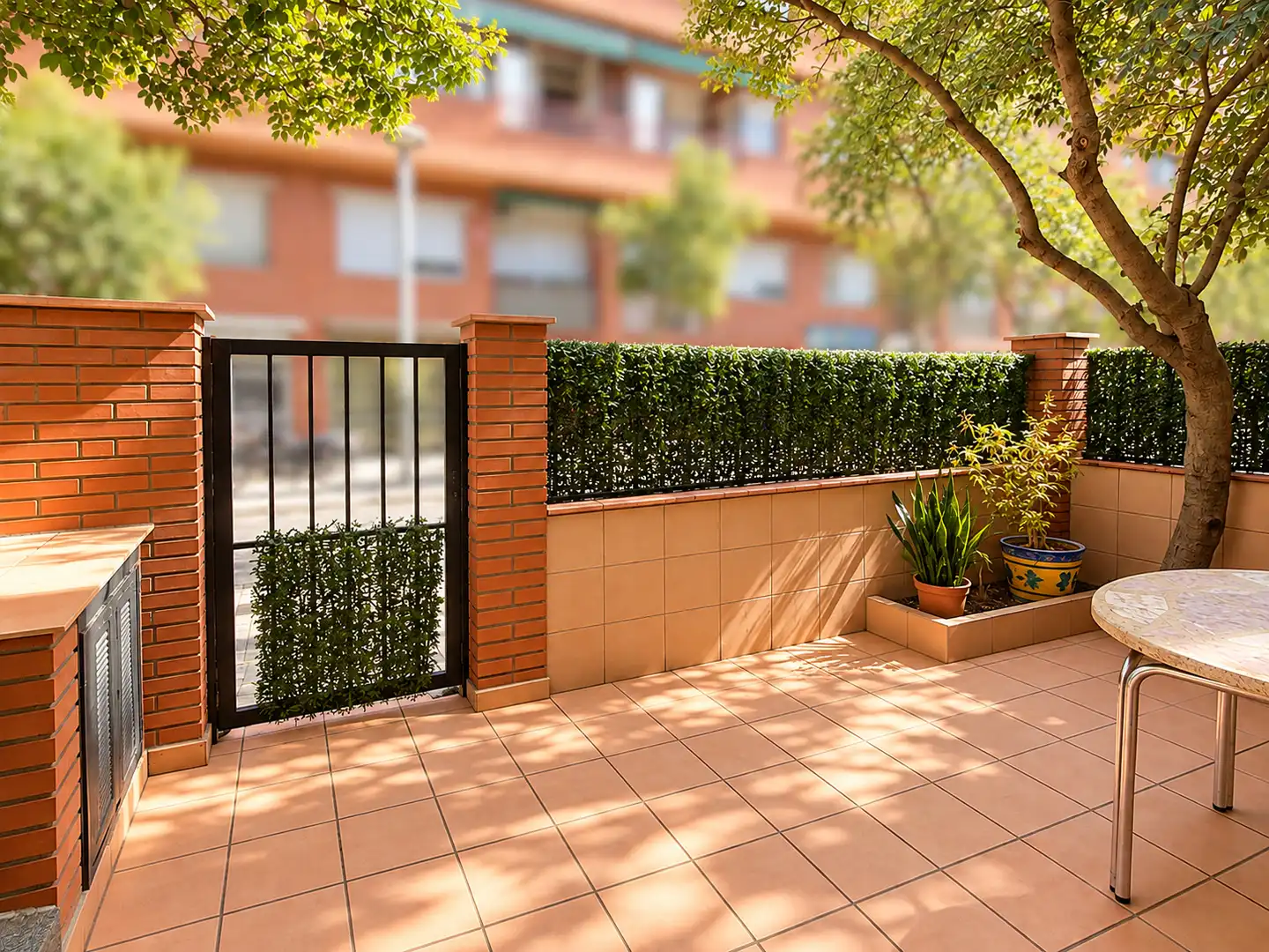 Terraza de Casa adosada en venta en Nou Barris
